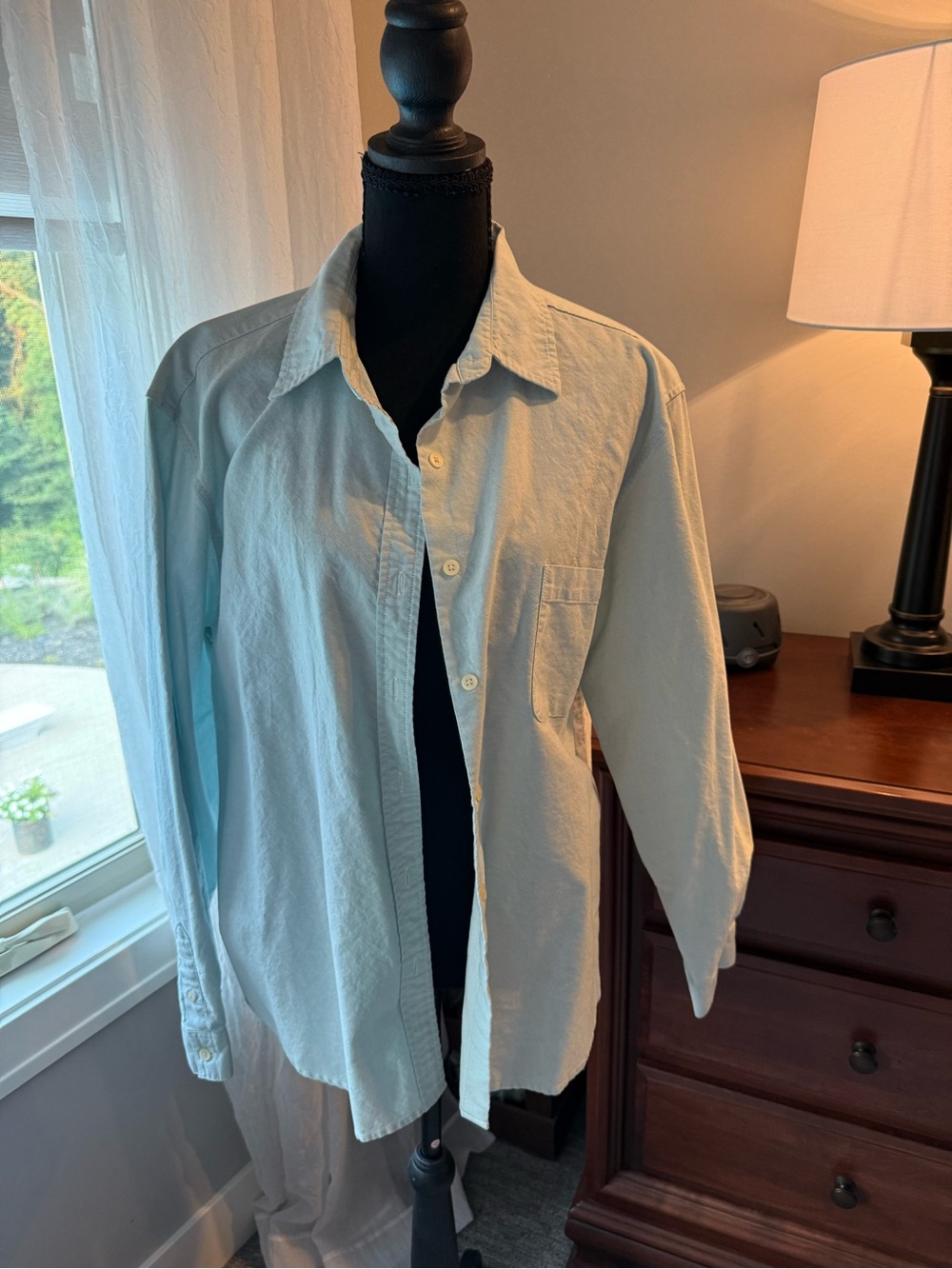 Pendleton Light Blue Cotton Shirt Jacket